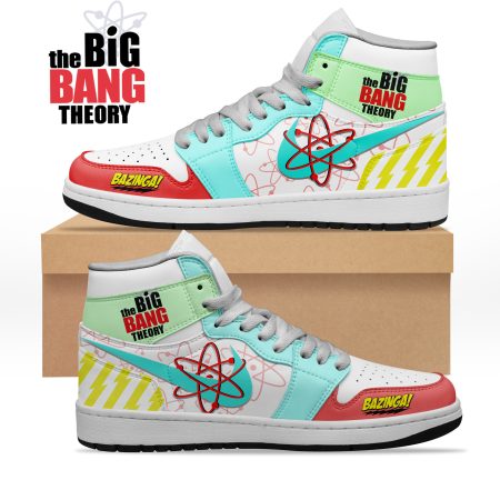 The Big Bang Theory AJ1 High Sneakers Shoes For Men And Women