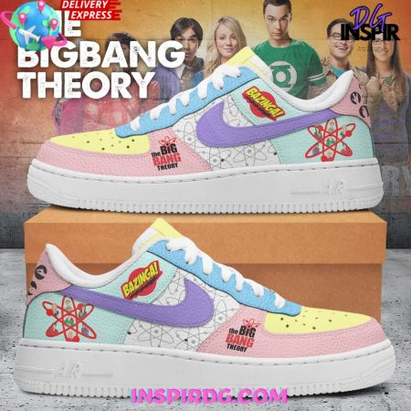The Big Bang Theory Collab Air Low-Top Sneakers Shoes For Men And Women