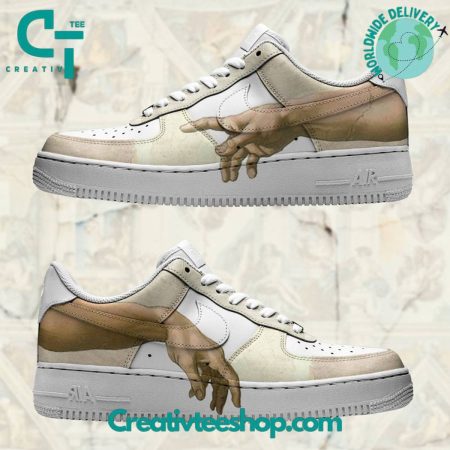The Creation of Adam  Air Low-Top Sneakers Shoes For Men And Women
