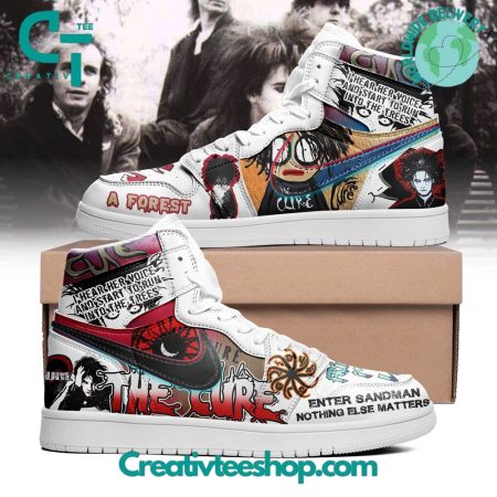The Cure  AJ1 High Sneakers Shoes For Men And Women