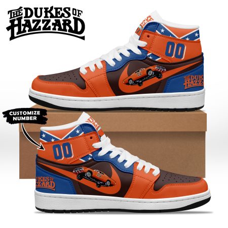 The Dukes of Hazzard AJ1 High Sneakers Shoes For Men And Women