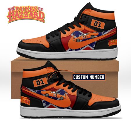 The Dukes of Hazzard AJ1 High Sneakers Shoes For Men And Women