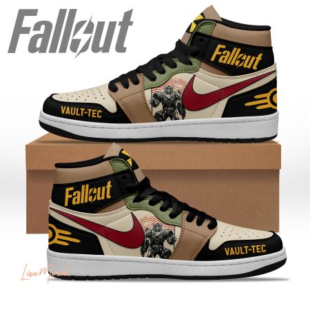The Fallout AJ1 High Sneakers Shoes For Men And Women