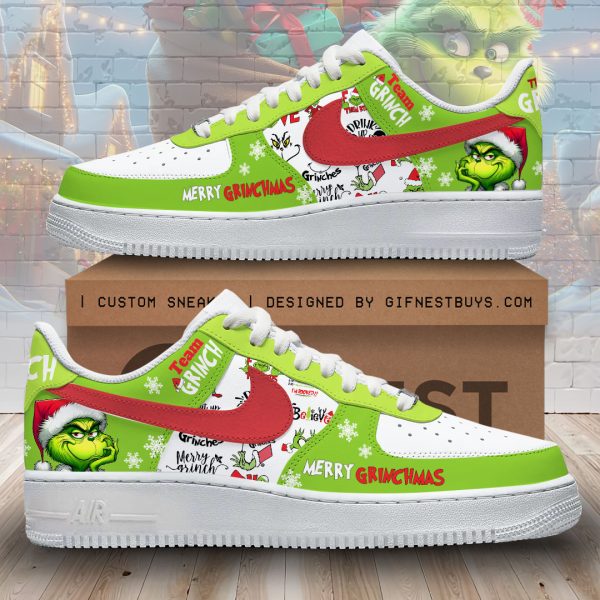 The Grinch Air Low-Top Sneakers Shoes For Men And Women