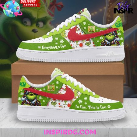 The Grinch Air Low-Top Sneakers Shoes For Men And Women