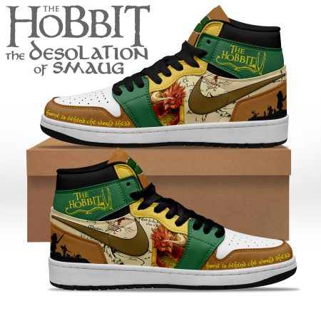 The Hobbit The Desolation of Smaug AJ1 High Sneakers Shoes For Men And Women