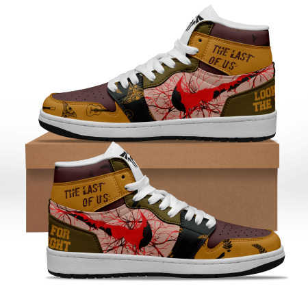 The Last of Us AJ1 High Sneakers Shoes For Men And Women