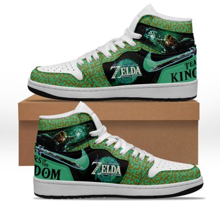 The Legend of Zelda AJ1 High Sneakers Shoes For Men And Women