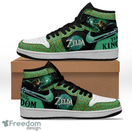 The Legend of Zelda AJ1 High Sneakers Shoes For Men And Women