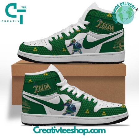 The Legend Of Zelda AJ1 High Sneakers Shoes For Men And Women