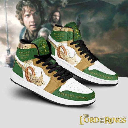 The Lord Of The Rings AJ1 High Sneakers Shoes For Men And Women