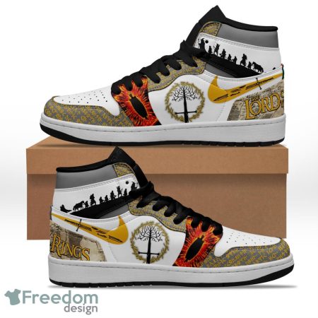 The Lord of the Rings AJ1 High Sneakers Shoes For Men And Women