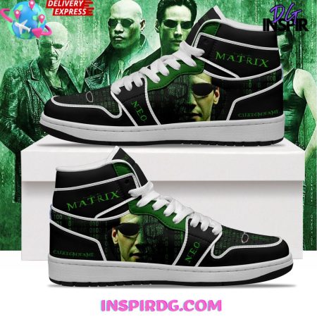 The Matrix High Sneakers Shoes For Men And Women