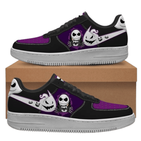 The Nightmare Before Christmas Ghost Demon Air Low-Top Sneakers Shoes For Men And Women