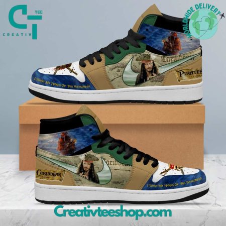 The Pirates of the Caribbean  AJ1 High Sneakers Shoes For Men And Women