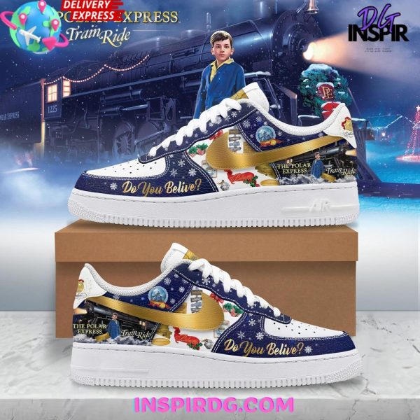 The Polar Express Air Low-Top Sneakers Shoes For Men And Women