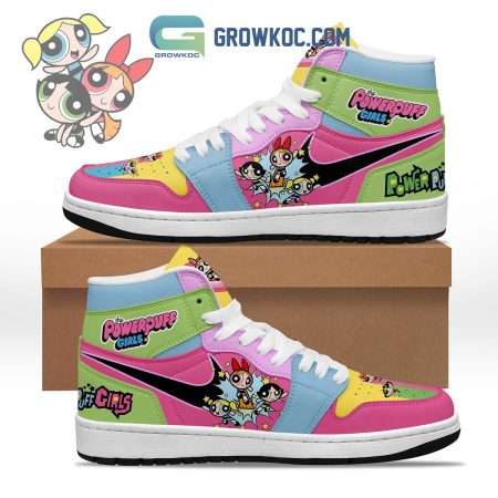 The Powerpuff Girls AJ1 High Sneakers Shoes For Men And Women