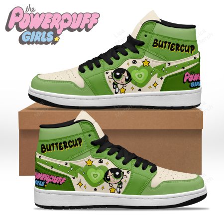 The Powerpuff Girls AJ1 High Sneakers Shoes For Men And Women