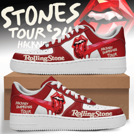The Rolling Stones Air Low-Top Sneakers Shoes For Men And Women