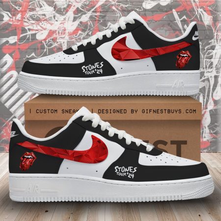 The Rolling Stones Air Low-Top Sneakers Shoes For Men And Women