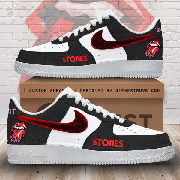 The Rolling Stones Air Low-Top Sneakers Shoes For Men And Women
