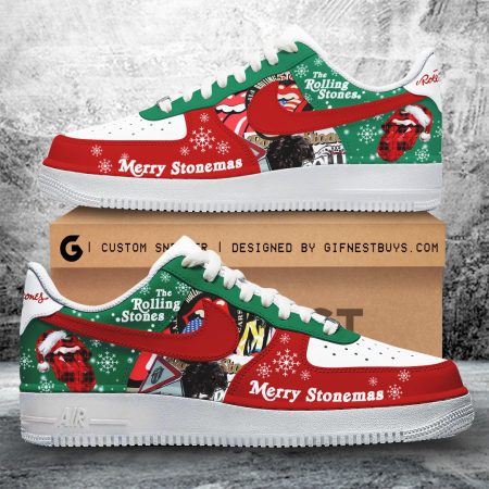 The Rolling Stones Air Low-Top Sneakers Shoes For Men And Women