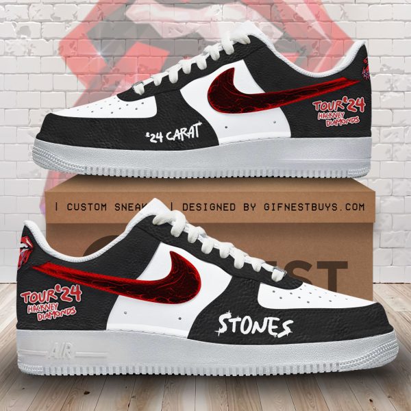 The Rolling Stones Air Low-Top Sneakers Shoes For Men And Women