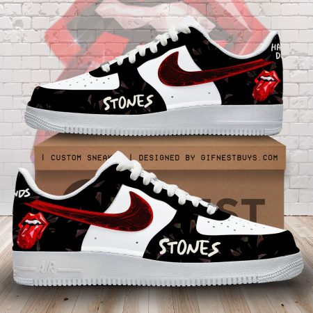 The Rolling Stones Air Low-Top Sneakers Shoes For Men And Women