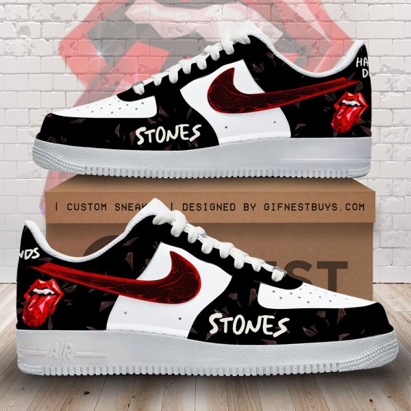 The Rolling Stones Air Low-Top Sneakers Shoes For Men And Women