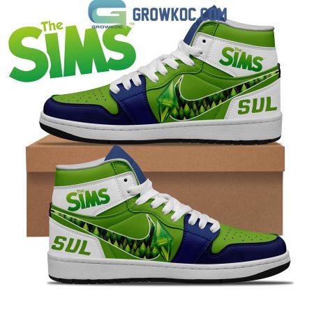 The Sims Sul Sul AJ1 High Sneakers Shoes For Men And Women