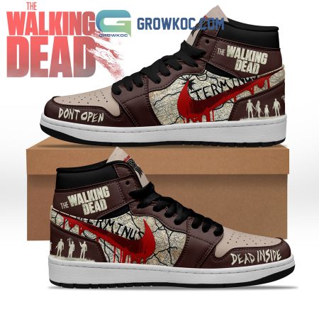 The Walking Dead AJ1 High Sneakers Shoes For Men And Women