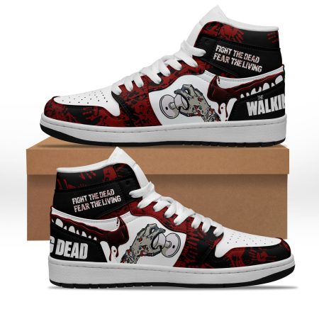 The Walking Dead AJ1 High Sneakers Shoes For Men And Women