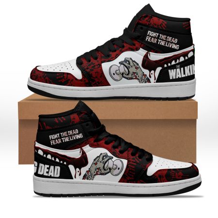 The Walking Dead AJ1 High Sneakers Shoes For Men And Women