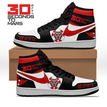 Thirty Seconds to Mars AJ1 High Sneakers Shoes For Men And Women