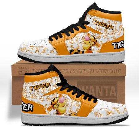 Tigger AJ1 High Sneakers Shoes For Men And Women