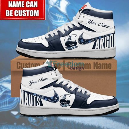 Toronto Argonauts AJ1 High Sneakers Shoes For Men And Women
