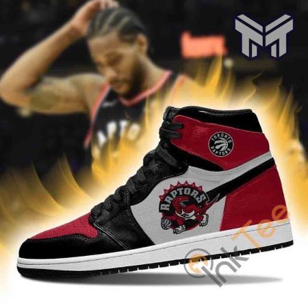 Toronto Raptors AJ1 High Sneakers Shoes For Men And Women