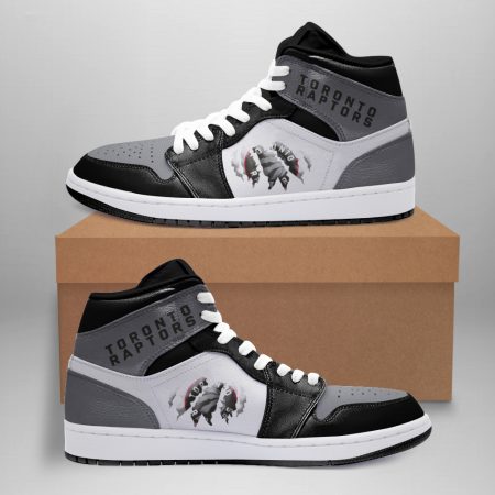 Toronto Raptors AJ1 High Sneakers Shoes For Men And Women