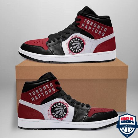 Toronto Raptors NBA AJ1 High Sneakers Shoes For Men And Women