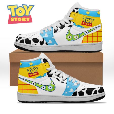 Toy Story AJ1 High Sneakers Shoes For Men And Women