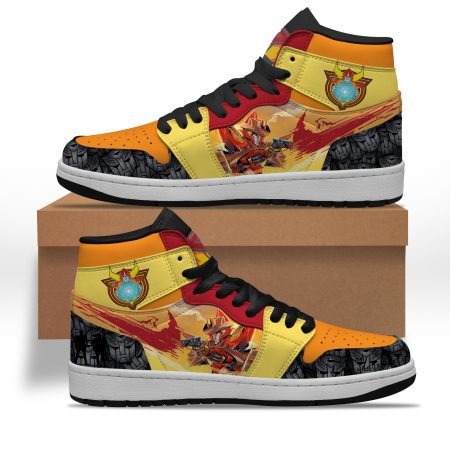 Transformers AJ1 High Sneakers Shoes For Men And Women