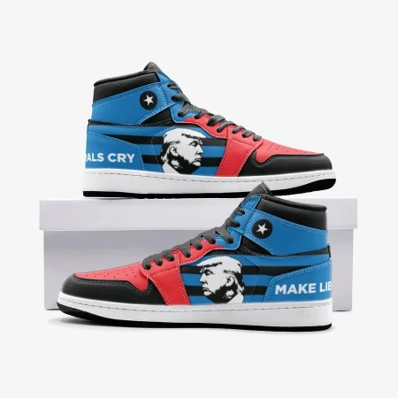 Trump AJ1 High Sneakers Shoes For Men And Women