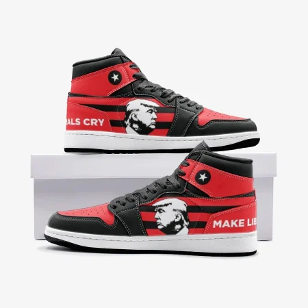 Trump AJ1 High Sneakers Shoes For Men And Women