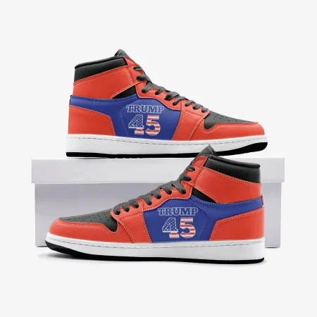 Trump AJ1 High Sneakers Shoes For Men And Women