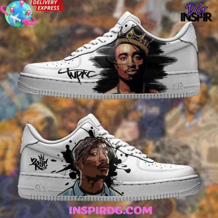 Tupac Thug Life Air Low-Top Sneakers Shoes For Men And Women