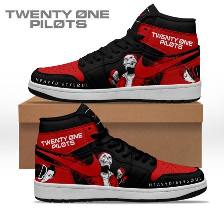 Twenty One Pilots AJ1 High Sneakers Shoes For Men And Women