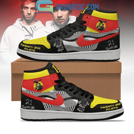 Twenty One Pilots AJ1 High Sneakers Shoes For Men And Women