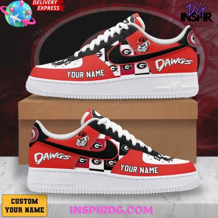 UGA Bulldogs Dawgs Air Low-Top Sneakers Shoes For Men And Women