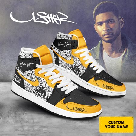 Usher AJ1 High Sneakers Shoes For Men And Women