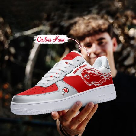 Utah Utes NCAA Air Low-Top Sneakers Shoes For Men And Women